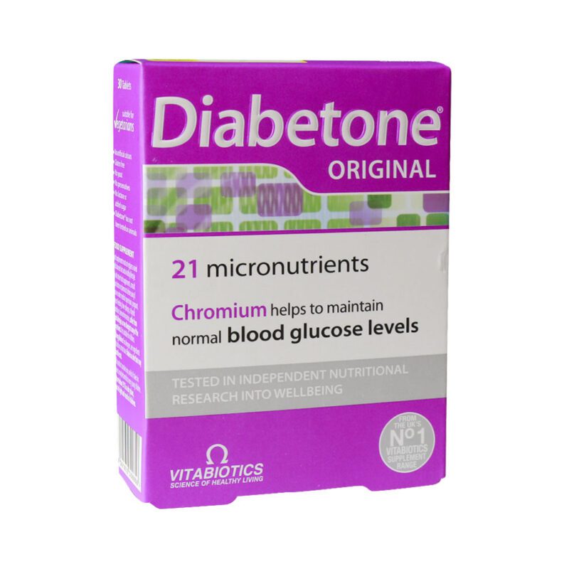 دیابت - Vitabiotics Diabetone 30 Tabs