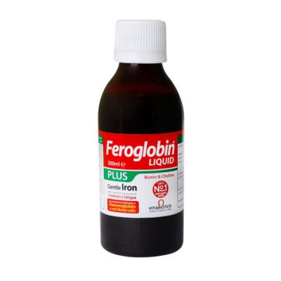 آهن - Vitabiotics Feroglobin Plus Liquid 200 ml