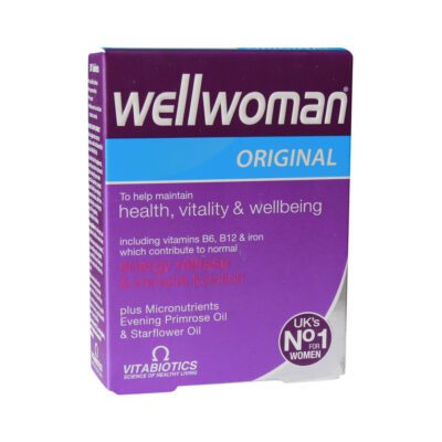 مولتی ویتامین - Vitabiotics Wellwoman Original 30 Caps