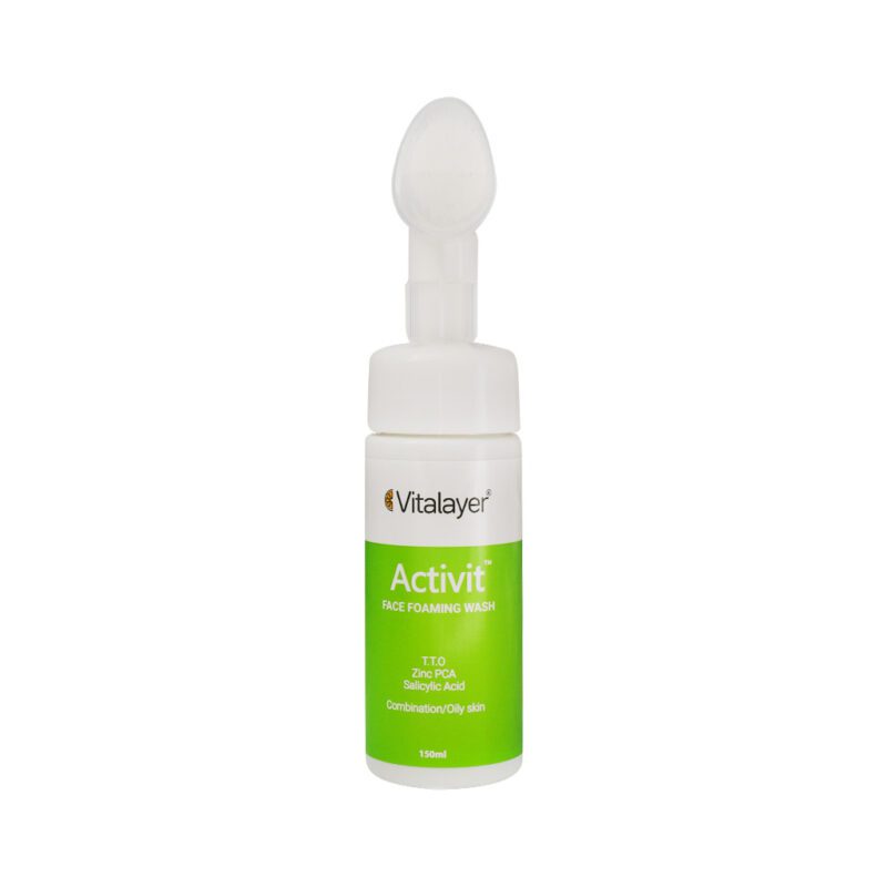 ژل و فوم پوست - Vitalayer Activit Face Foaming Wash 150 ml