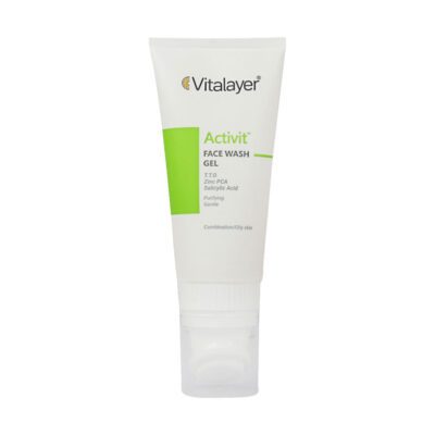 ژل و فوم پوست - Vitalayer Activit Face Gel Wash 200 ml