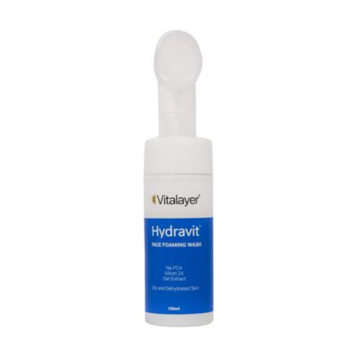ژل و فوم پوست - Vitalayer Hydravit Face Foaming Wash For Dry And Dehydrted SKin 150 Ml