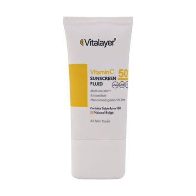 کرم ضد آفتاب - Vitalayer SPF50+ Vitamin C Sun Care Fluid 50 ml