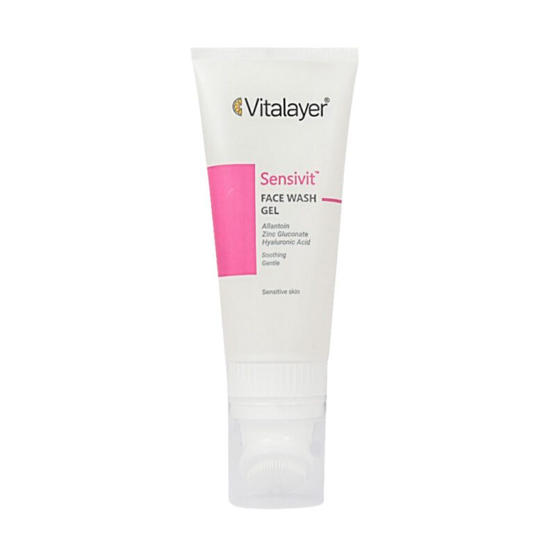 ژل و فوم پوست - Vitalayer Sensivit Face Gel Wash 200 ml