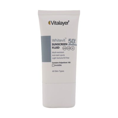 کرم ضد آفتاب - Vitalayer Whitevit Anti-Brown Spot Whitening Fluid 50 ml