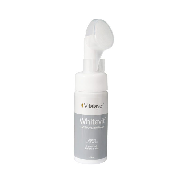 ژل و فوم پوست - Vitalayer Whitevit Face Foaming Wash 150 ml