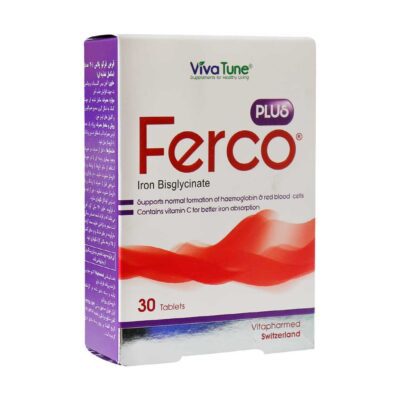 آهن - Viva Tune Ferco Plus 30 Tablets