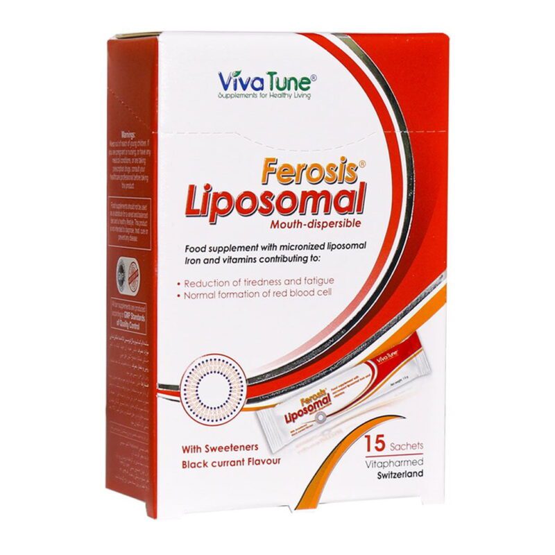 آهن - Viva Tune Ferosis Liposomal 15 Sachets