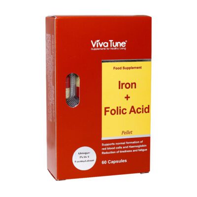 آهن - Viva Tune Iron And Folic Acid 60 Caps