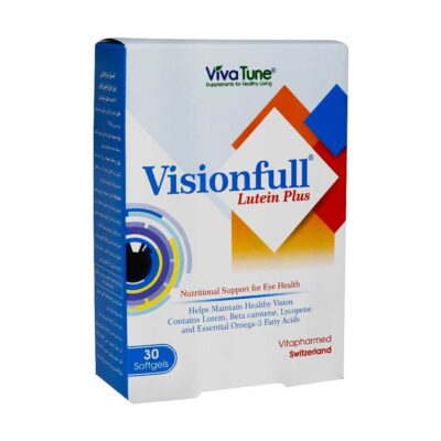 بینایی (چشم) - Viva Tune Visionfull Lutein Plus 30 Softgels