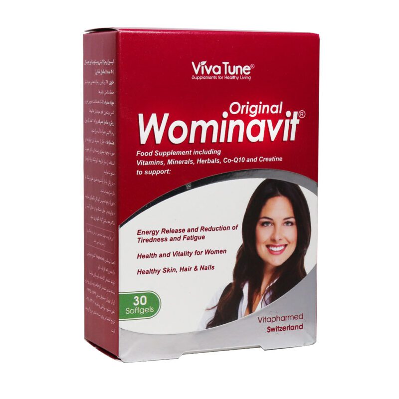 مولتی ویتامین - Viva Tune Wominavit Original 30 Softgels