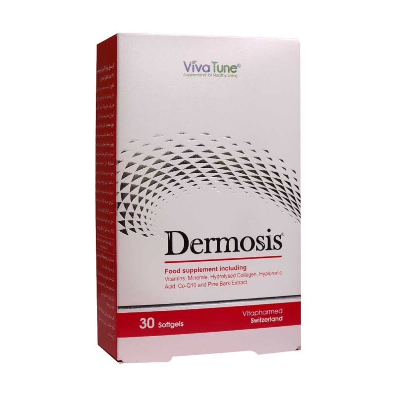 قرص ضد چروک - Vivatune Dermosis 30 Softgels