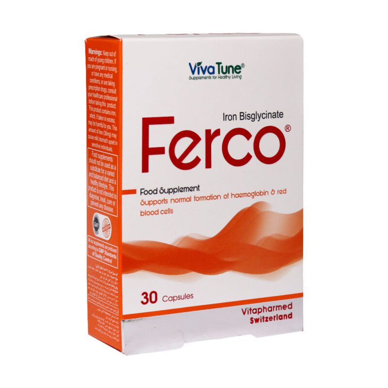 آهن - Vivatune Ferco 30 Capsules